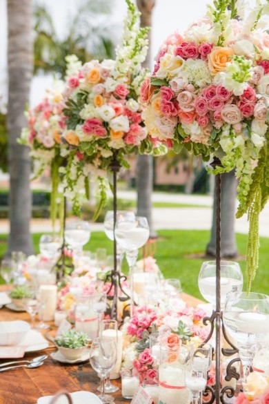 tall flower centerpiece